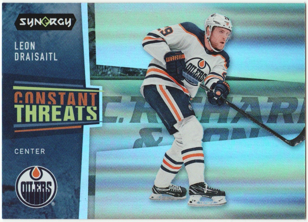 2020-21 Synergy Constant Threats #CT10 Leon Draisaitl (image for) 2020-21 Synergy Constant Threats #CT10 Leon Draisaitl