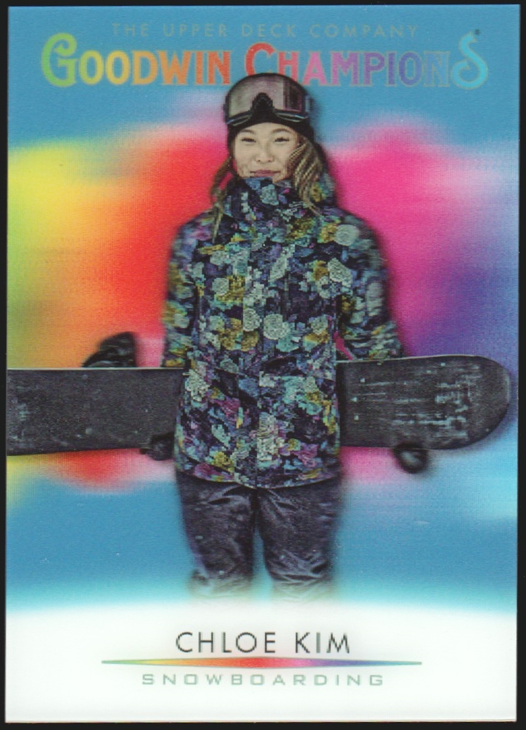 2021 UD Goodwin Champions Splash of Color 3D - Chloe Kim (image for) 2021 UD Goodwin Champions Splash of Color 3D - Chloe Kim