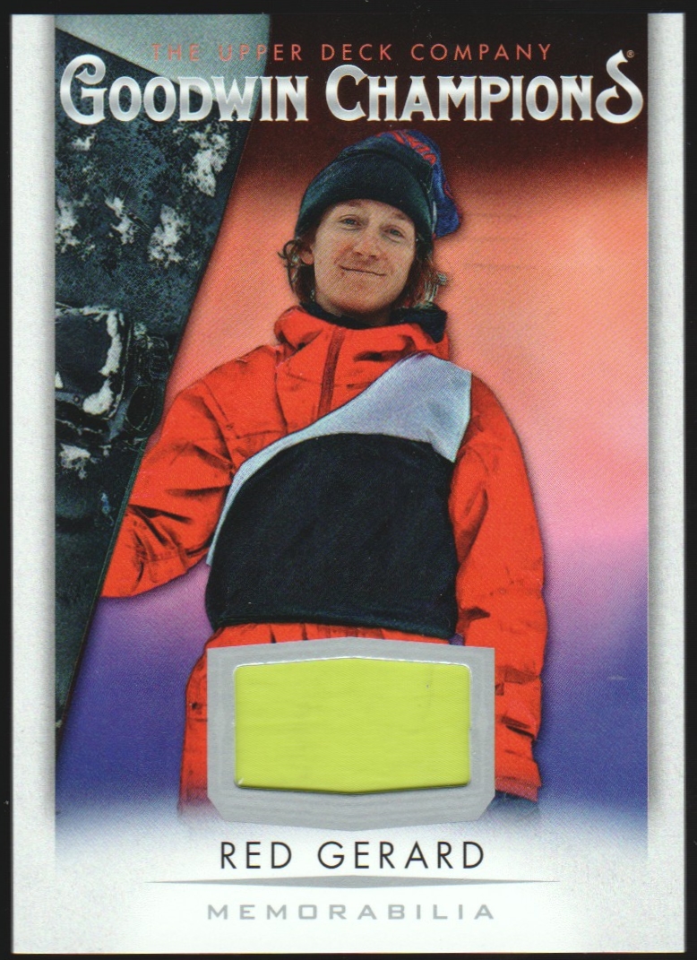 (image for) 2021 Upper Deck Goodwin Champions Memorabilia #MRG Red Gerard