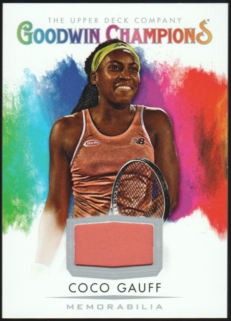 (image for) 2021 UD Goodwin Champions Splash of Color #SMCG Coco Gauff