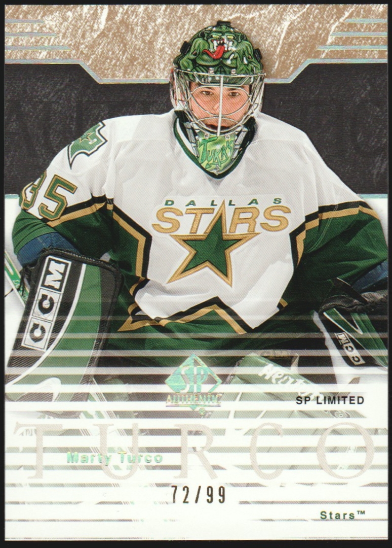 (image for) 2003-04 SP Authentic Limited #27 Marty Turco 72/99