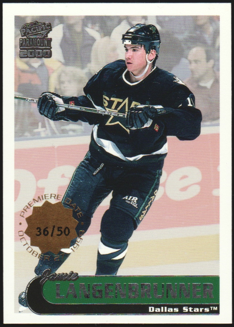 (image for) 1999-00 Paramount Premiere Date #73 Jamie Langenbrunner 36/50