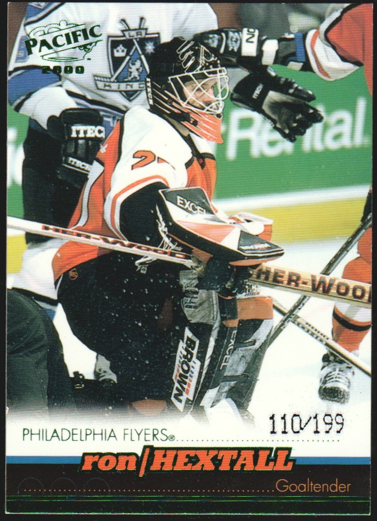(image for) 1999-00 Pacific Emerald Green #302 Ron Hextall 110/199
