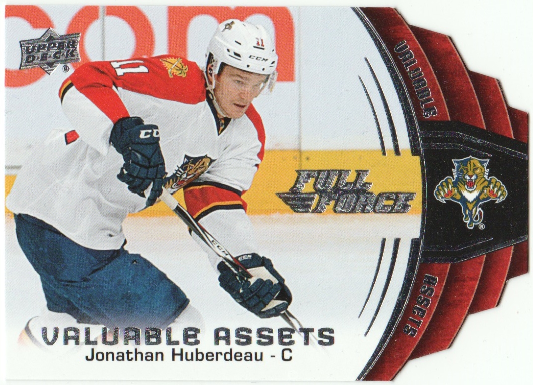 (image for) 2015-16 Upper Deck Full Force Valuable Assets #VJH Jonathan Huberdeau