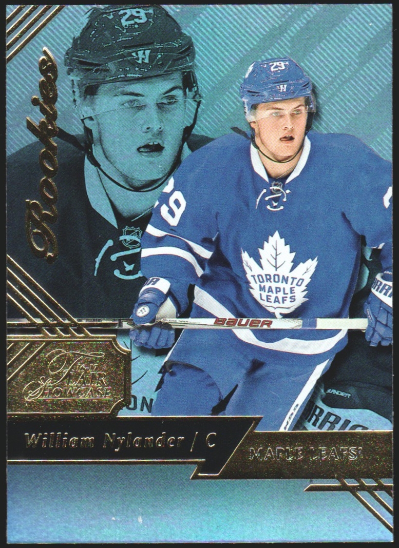 2016-17 Fleer Showcase Flair #25 William Nylander RC (image for) 2016-17 Fleer Showcase Flair #25 William Nylander RC