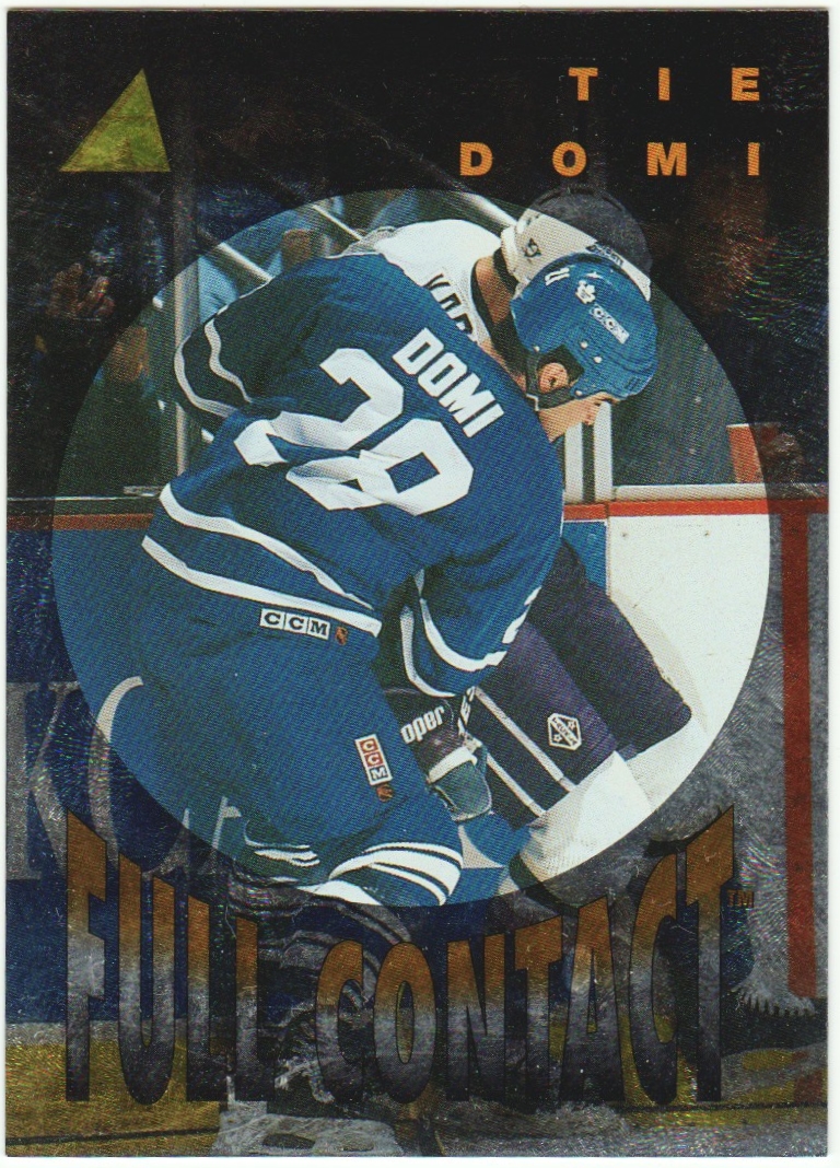 (image for) 1995-96 Pinnacle Full Contact #9 Tie Domi