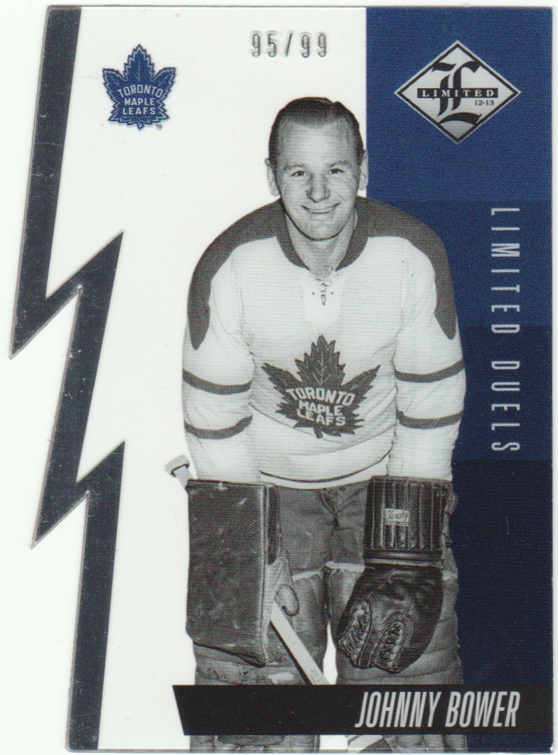 (image for) 2012-13 Limited Duels Silver #LD25B Johnny Bower 95/99