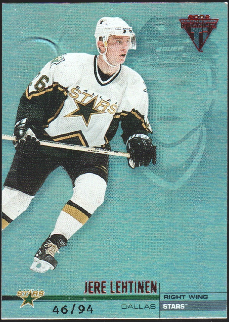 (image for) 2001-02 Titanium Hobby Red #44 Jere Lehtinen 46/94