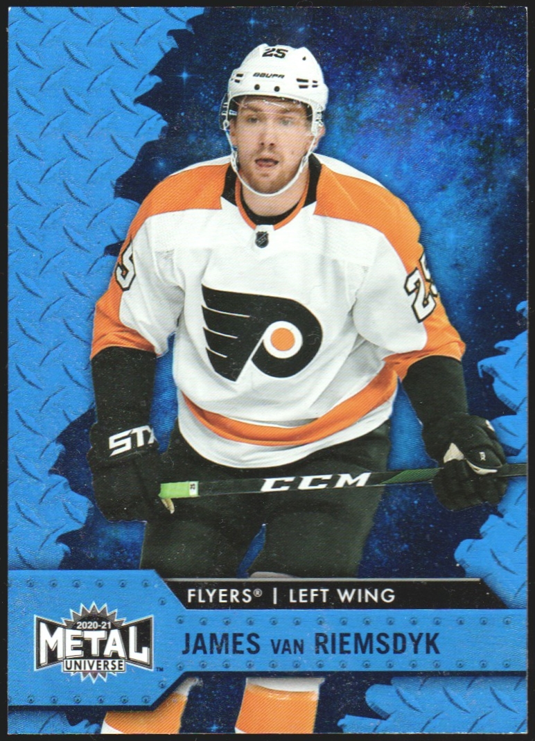 (image for) 2020-21 Metal Universe Blue Spectrum #22 James van Riemsdyk