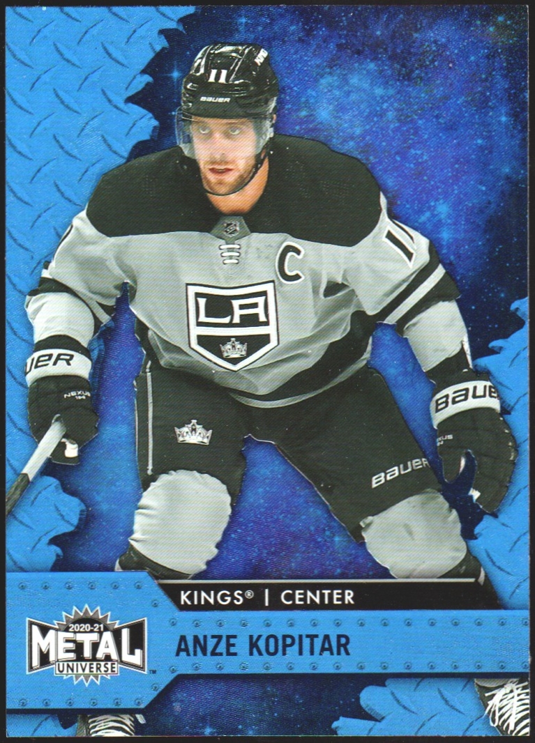 (image for) 2020-21 Metal Universe Blue Spectrum #2 Anze Kopitar