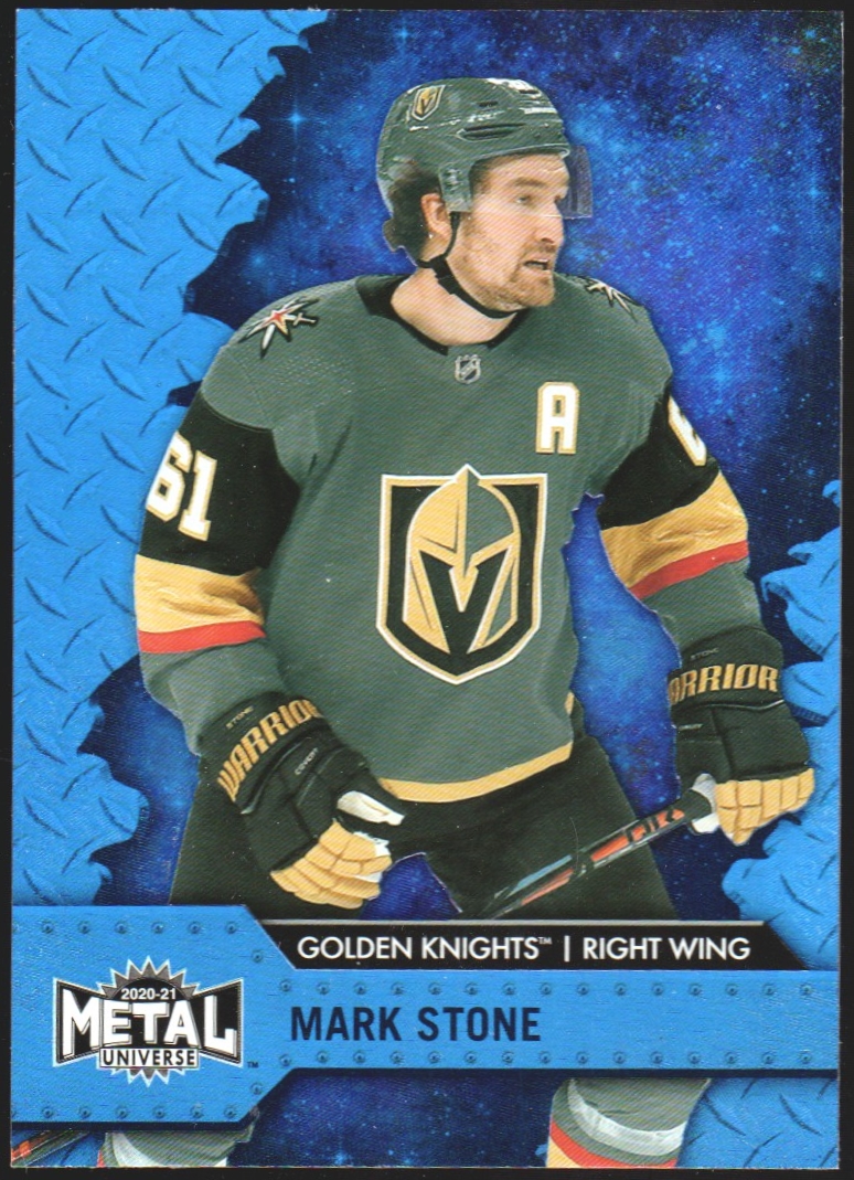 (image for) 2020-21 Metal Universe Blue Spectrum #61 Mark Stone