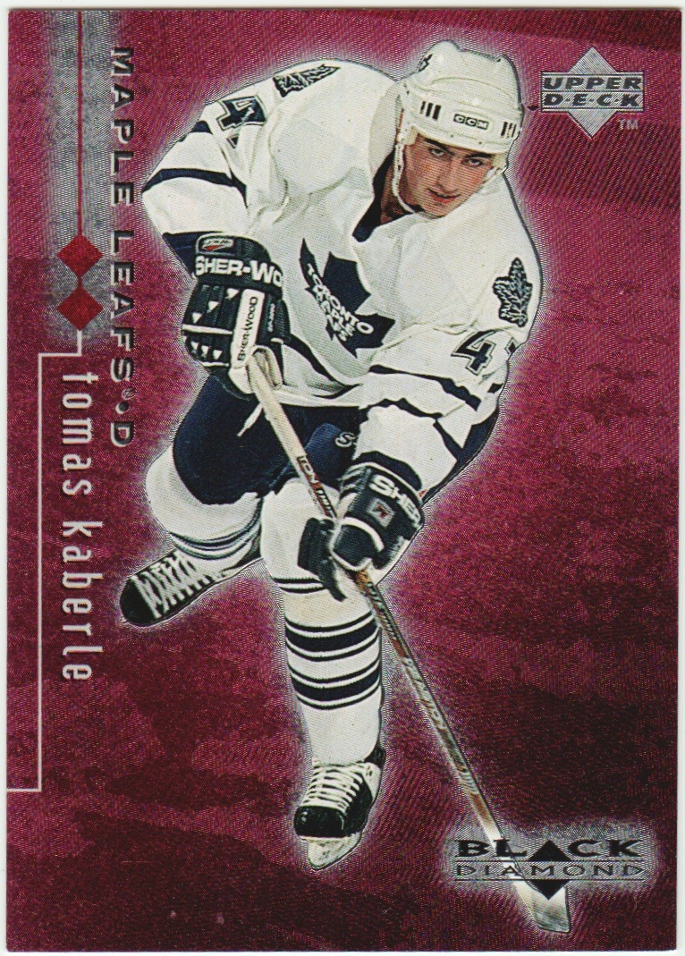 1998-99 Black Diamond Double Diamond #82 Tomas Kaberle 0008/2000 (image for) 1998-99 Black Diamond Double Diamond #82 Tomas Kaberle 0008/2000