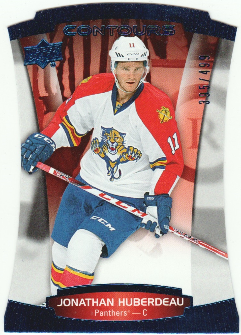 (image for) 2015-16 Upper Deck Contours Blue #31 Jonathan Huberdeau 395/499