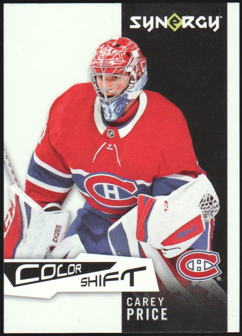 2017-18 Synergy Color Shift #C8 Carey Price (image for) 2017-18 Synergy Color Shift #C8 Carey Price