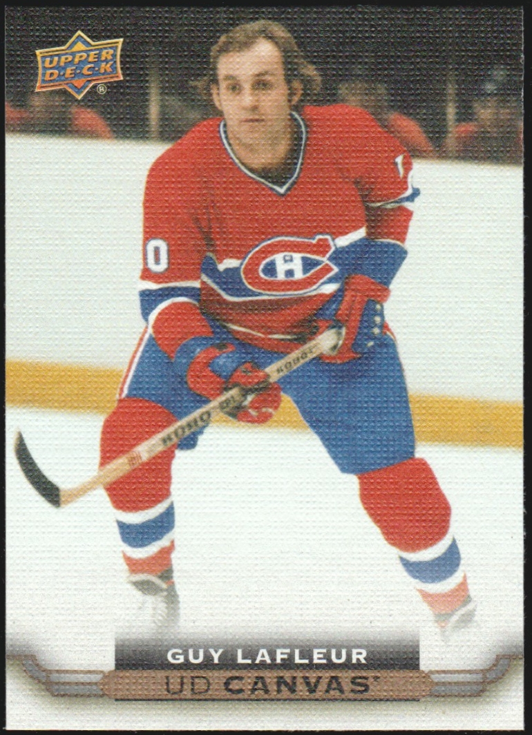 (image for) 2015-16 Upper Deck Canvas #C244 Guy Lafleur RETIRED SSP