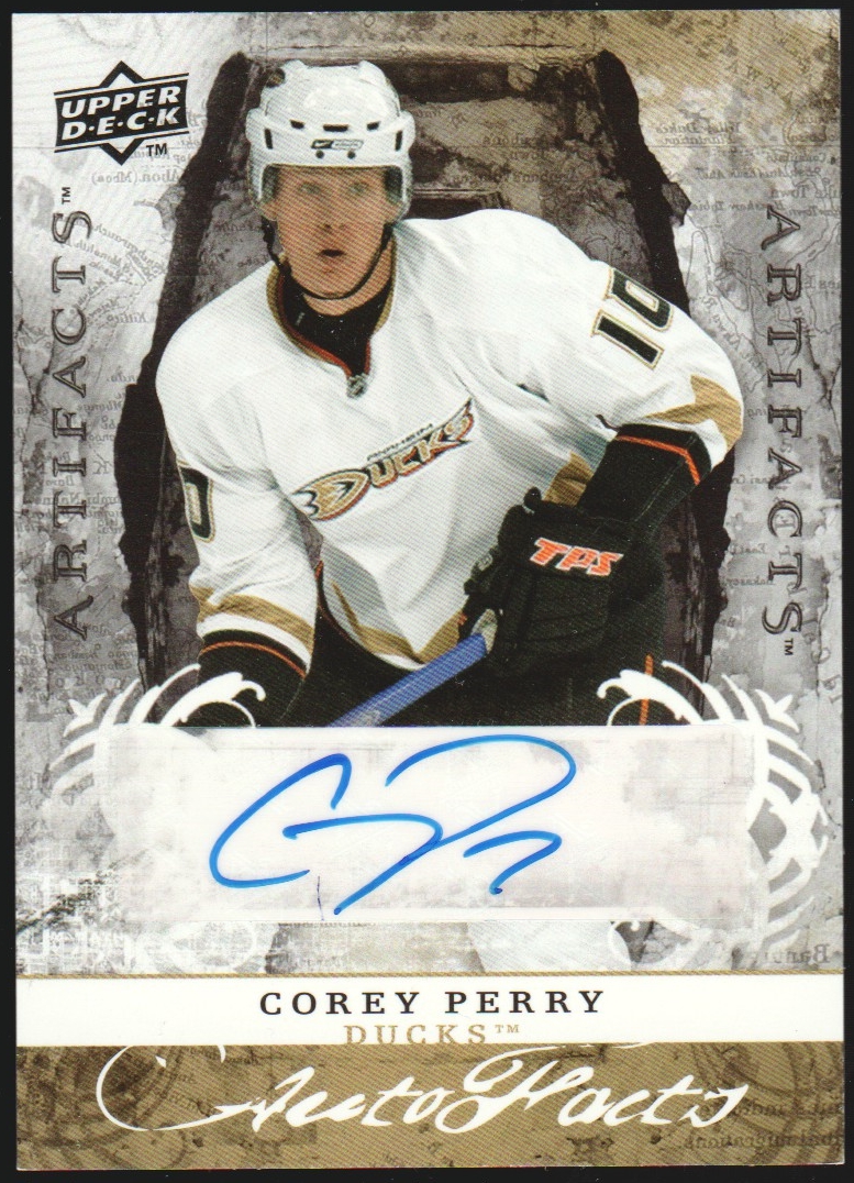 (image for) 2008-09 Artifacts Autofacts #AFCP Corey Perry