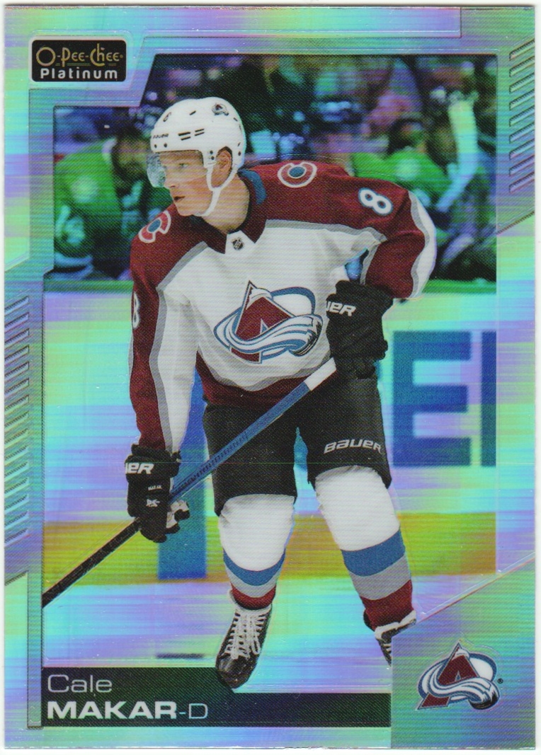 (image for) 2020-21 O-Pee-Chee Platinum Rainbow #140 Cale Makar