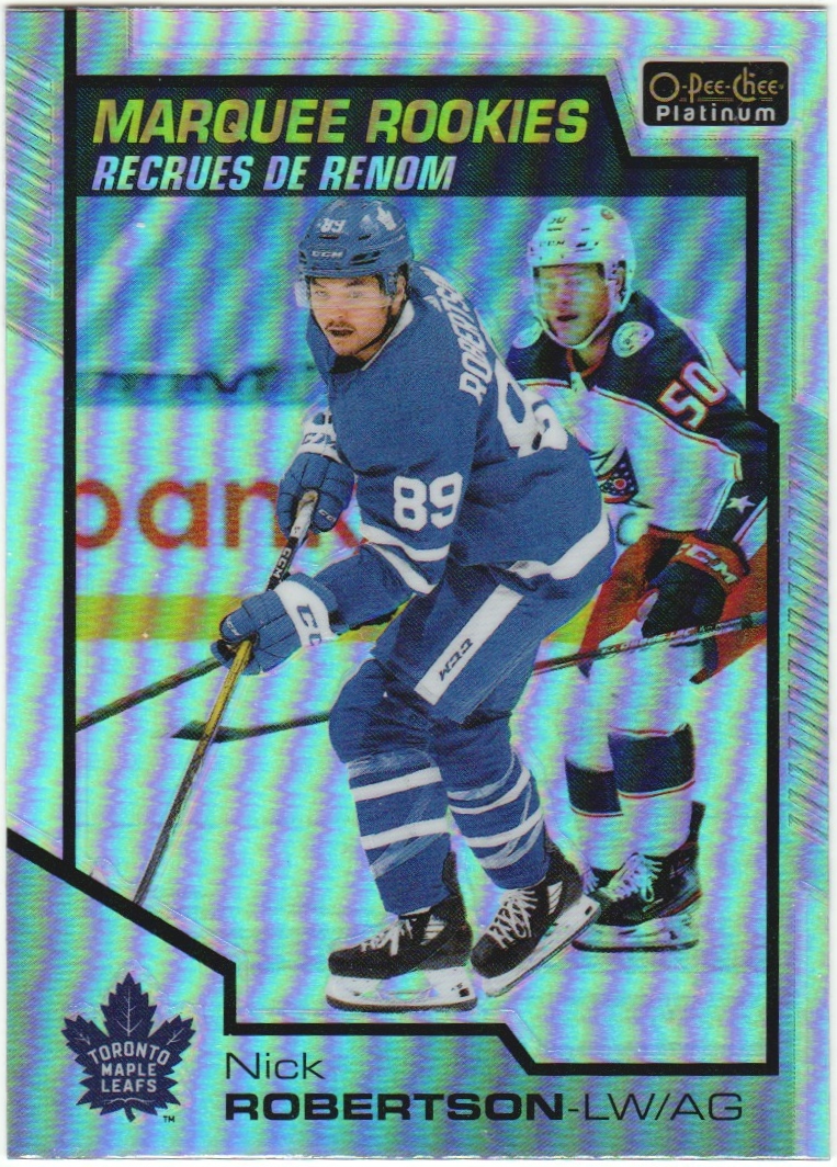 (image for) 2020-21 O-Pee-Chee Platinum Rainbow #153 Nick Robertson