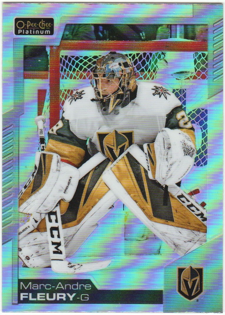 2020-21 O-Pee-Chee Platinum Rainbow #124 Marc-Andre Fleury (image for) 2020-21 O-Pee-Chee Platinum Rainbow #124 Marc-Andre Fleury