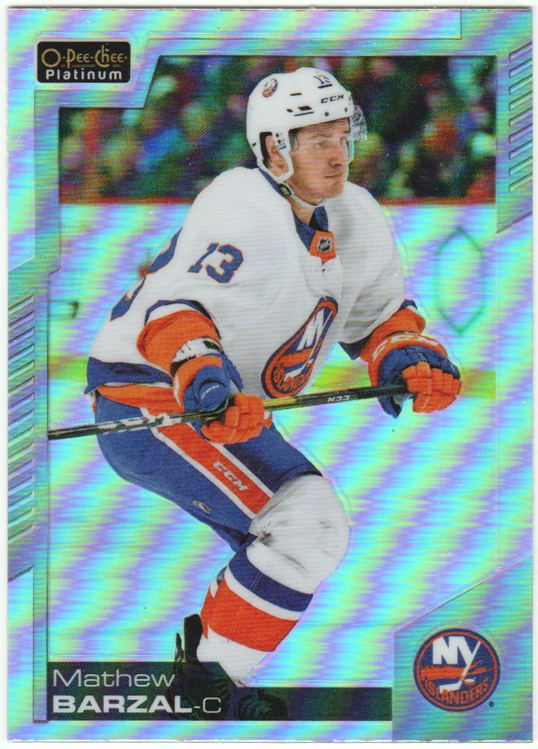 (image for) 2020-21 O-Pee-Chee Platinum Rainbow #138 Mathew Barzal