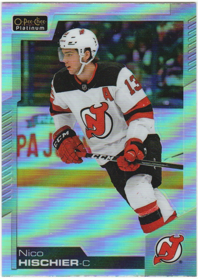 (image for) 2020-21 O-Pee-Chee Platinum Rainbow #146 Nico Hischier