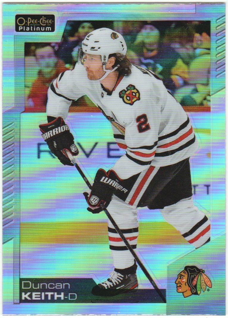 2020-21 O-Pee-Chee Platinum Rainbow #75 Duncan Keith (image for) 2020-21 O-Pee-Chee Platinum Rainbow #75 Duncan Keith