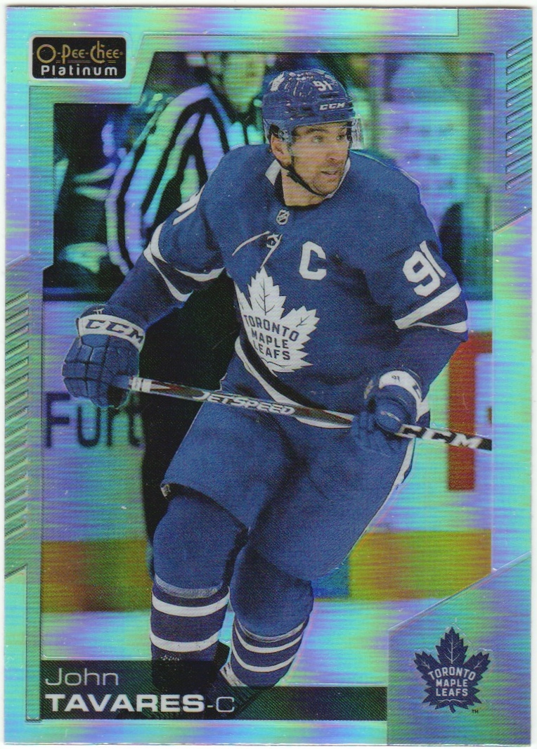 (image for) 2020-21 O-Pee-Chee Platinum Rainbow #139 John Tavares
