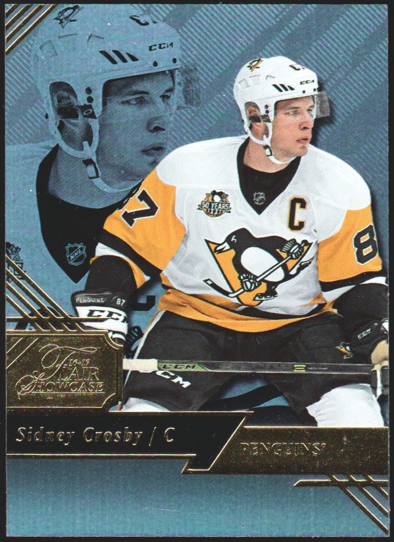 2016-17 Fleer Showcase Flair #1 Sidney Crosby R1 (image for) 2016-17 Fleer Showcase Flair #1 Sidney Crosby R1