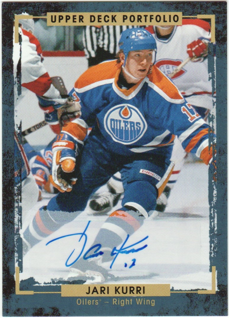 (image for) 2015-16 Upper Deck Portfolio Autographs #192 Jari Kurri