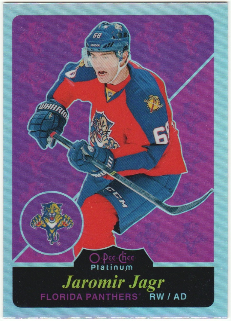 2015-16 O-Pee-Chee Platinum Retro Rainbow #R63 Jaromir Jagr (image for) 2015-16 O-Pee-Chee Platinum Retro Rainbow #R63 Jaromir Jagr