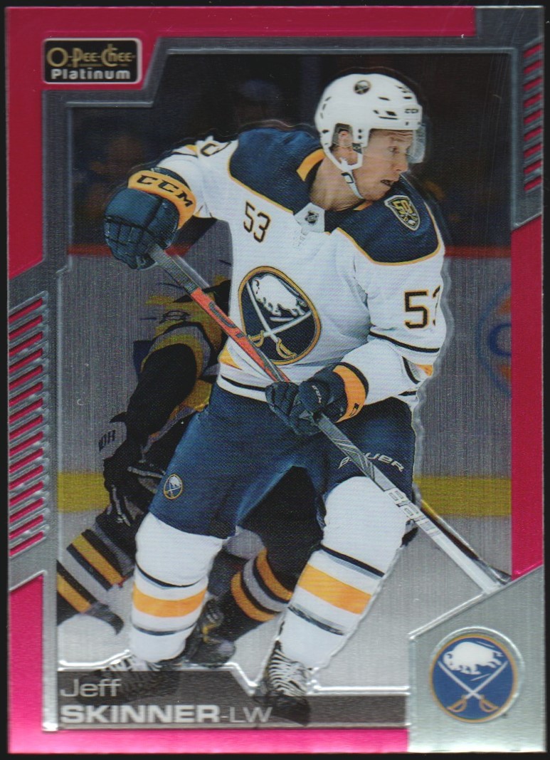 2020-21 O-Pee-Chee Platinum Matte Pink #92 Jeff Skinner (image for) 2020-21 O-Pee-Chee Platinum Matte Pink #92 Jeff Skinner