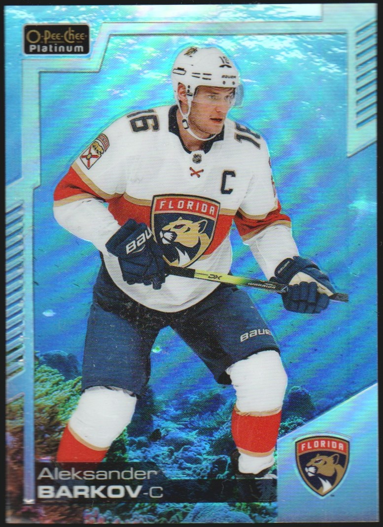 2020-21 O-Pee-Chee Platinum Aquamarine #132 Aleksander Barkov (image for) 2020-21 O-Pee-Chee Platinum Aquamarine #132 Aleksander Barkov