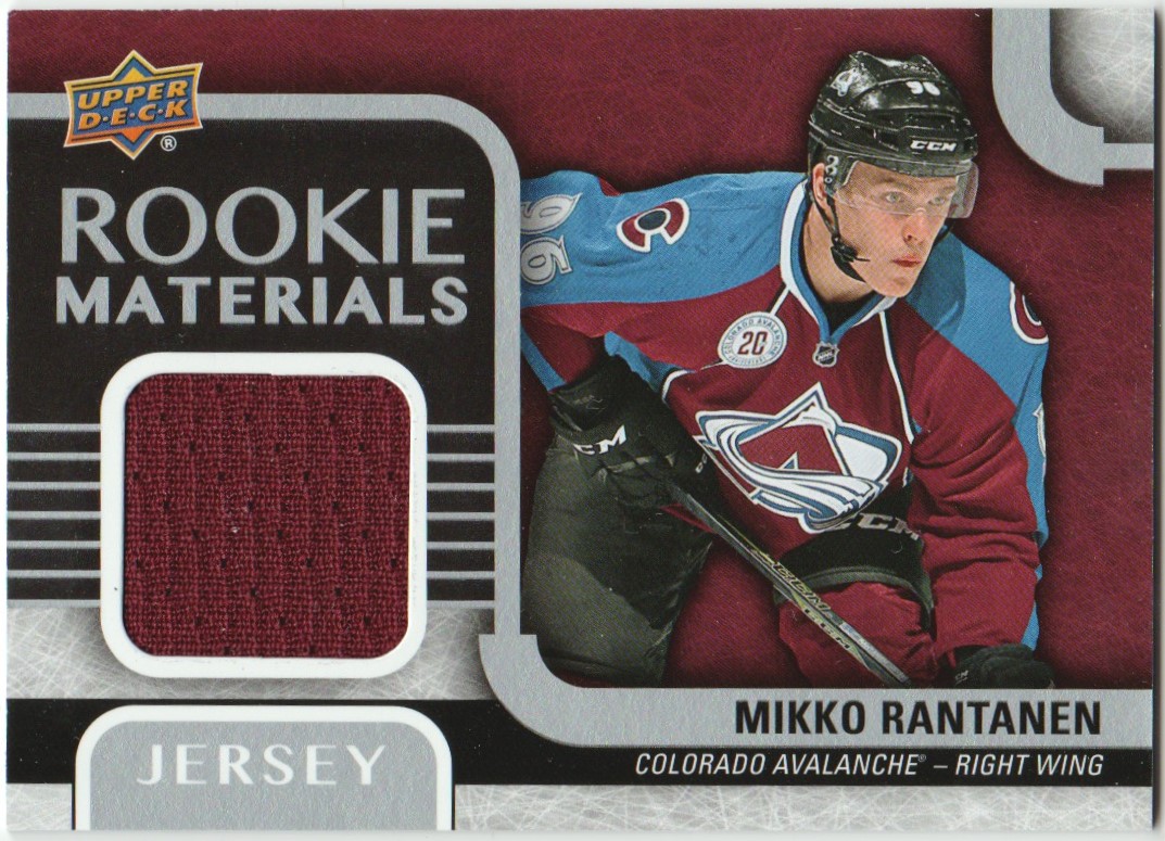 (image for) 2015-16 Upper Deck Rookie Materials #RMMR Mikko Rantanen - Jerseys RC Year