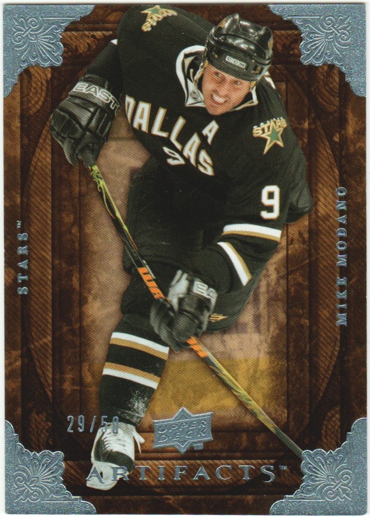 (image for) 2008-09 Artifacts Blue #68 Mike Modano 29/50