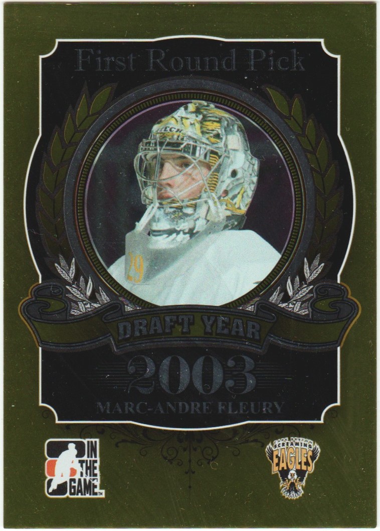 (image for) 2012-13 ITG Draft Prospects Gold #119 Marc-Andre Fleury /10