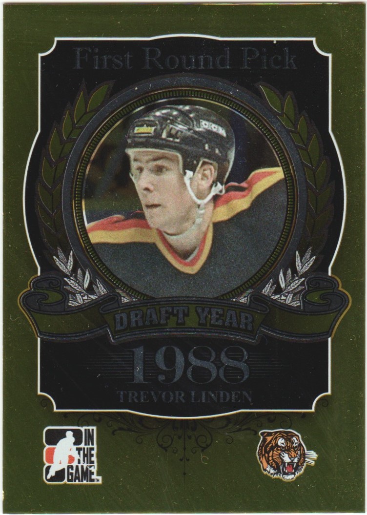 (image for) 2012-13 ITG Draft Prospects Gold #143 Trevor Linden /10