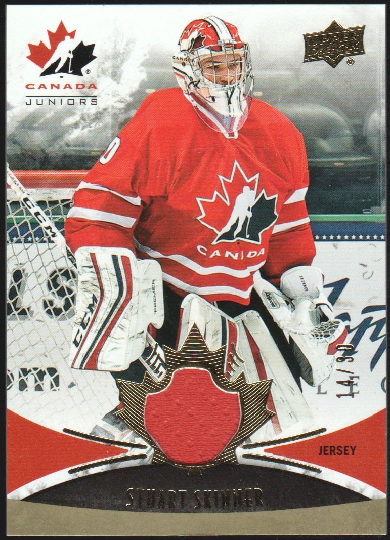 (image for) 2016-17 UD Team Canada Juniors Gold #139 Stuart Skinner