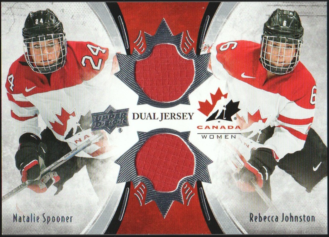 (image for) 2016-17 Team Canada Juniors Material Duos #SJ Spooner/ Johnston