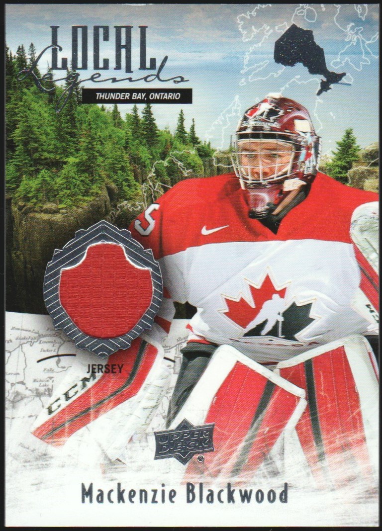 (image for) 2016-17 Team Canada Juniors Local Legends #LLMB M. Blackwood