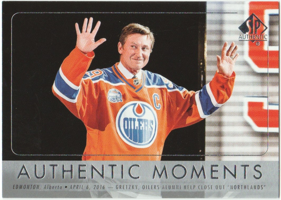 (image for) 2016-17 SP Authentic #115 Wayne Gretzky AUTHENTIC MOMENT