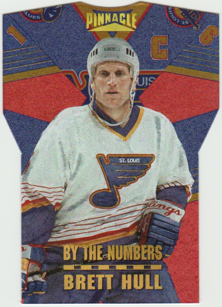 (image for) 1996-97 Pinnacle By The Numbers #6 Brett Hull