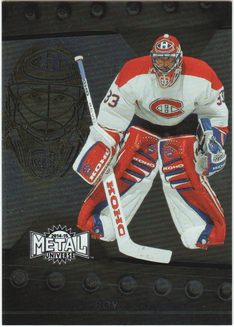 (image for) 2014-15 Fleer Showcase Metal Universe #13 Patrick Roy