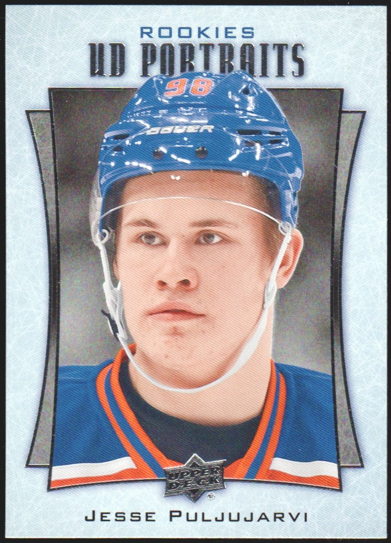 2016-17 Upper Deck UD Portraits #P87 Jesse Puljujarvi (image for) 2016-17 Upper Deck UD Portraits #P87 Jesse Puljujarvi