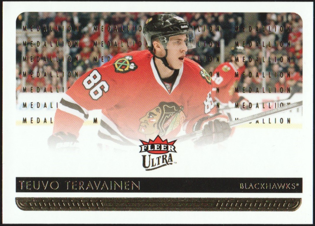 2014-15 Ultra Gold Medallion #28 Teuvo Teravainen RC (image for) 2014-15 Ultra Gold Medallion #28 Teuvo Teravainen RC