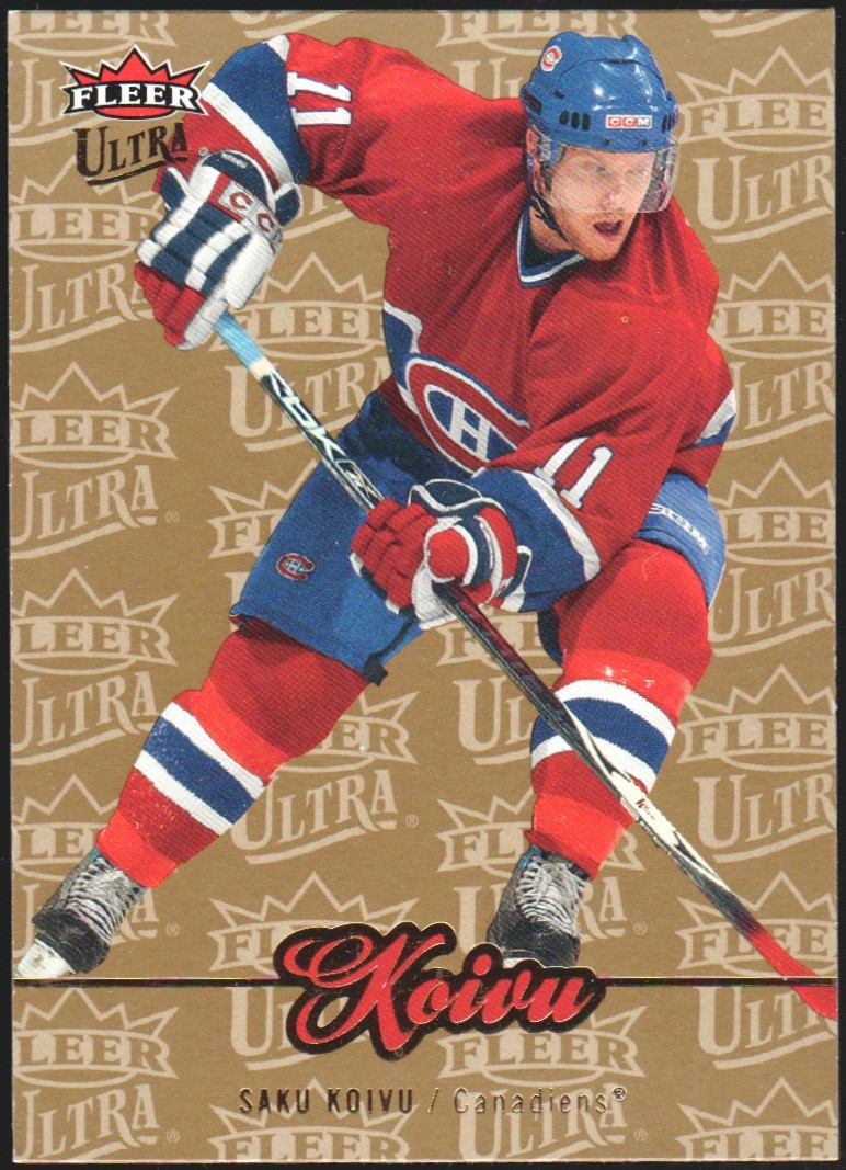 (image for) 2007-08 Ultra Gold Medallion #93 Saku Koivu