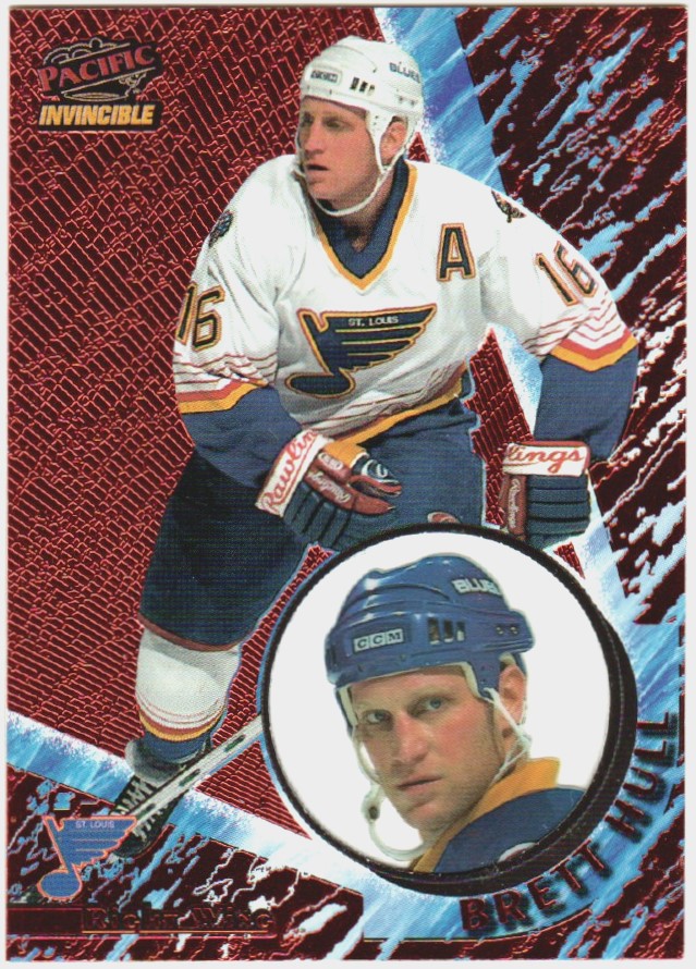 (image for) 1997-98 Pacific Invincible Copper #120 Brett Hull