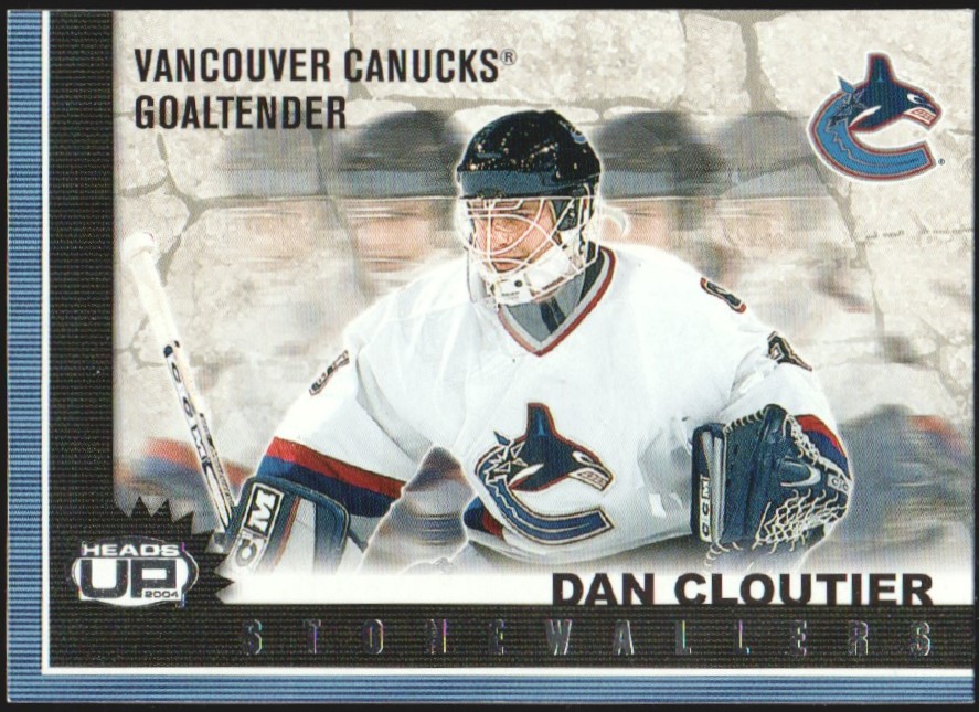 (image for) 2003-04 Pacific Heads Up Stonewallers #12 Dan Cloutier