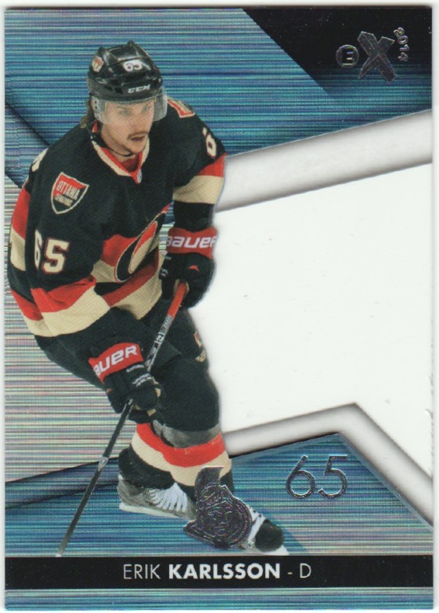 2014-15 Ultra EX #6 Erik Karlsson (image for) 2014-15 Ultra EX #6 Erik Karlsson