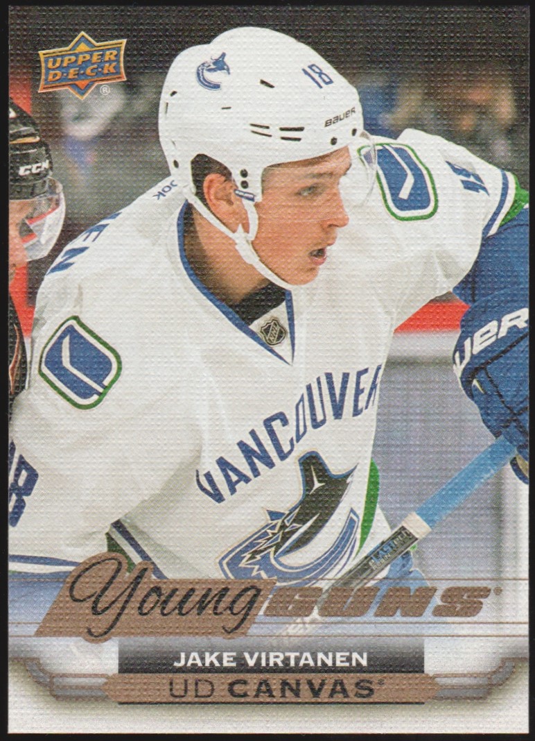 (image for) 2015-16 Upper Deck Canvas #C215 Jake Virtanen YG