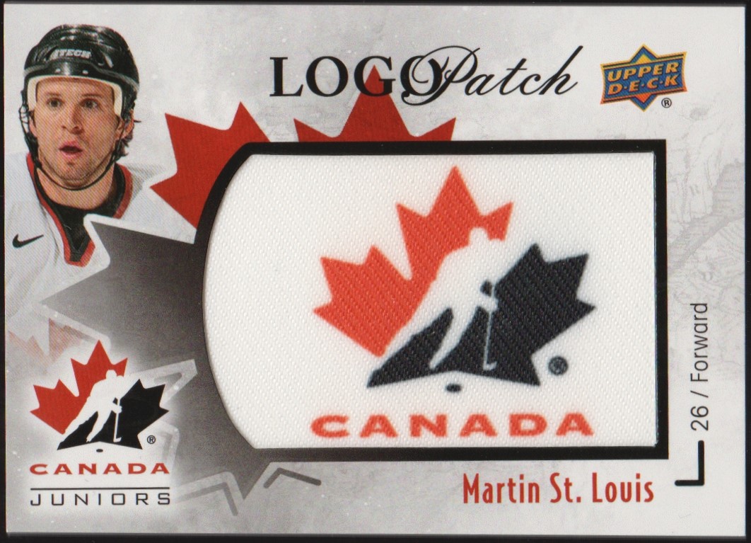 (image for) 2016-17 Team Canada Juniors Logo Patches #LP-ST Martin St. Louis